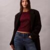 Pulover din amestec de lână merino și lurex Pulover din amestec de lână merino și lurex