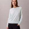 Pulover din bumbac fin cu Monogram