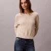 Pulover din bumbac fin cu Monogram