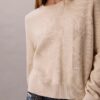 Pulover din bumbac fin cu Monogram