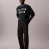 Pulover lejer cu logo Varsity