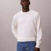 Pulover lejer din bumbac neted cu Monogram