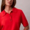 Pulover polo din lână merino Pulover polo din lână merino