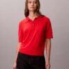 Pulover polo din lână merino Pulover polo din lână merino