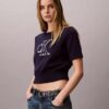 Pulover scurt cu Monogram