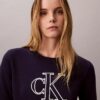 Pulover scurt cu Monogram
