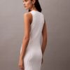 Rib Mini rochie fără mâneci Rib Mini rochie fără mâneci