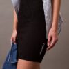 Rib Mini rochie fără mâneci Rib Mini rochie fără mâneci