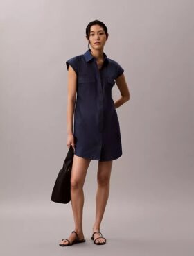 Rochie-cămașă utilitară