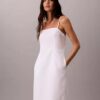 Rochie din amestec de in Rochie din amestec de in