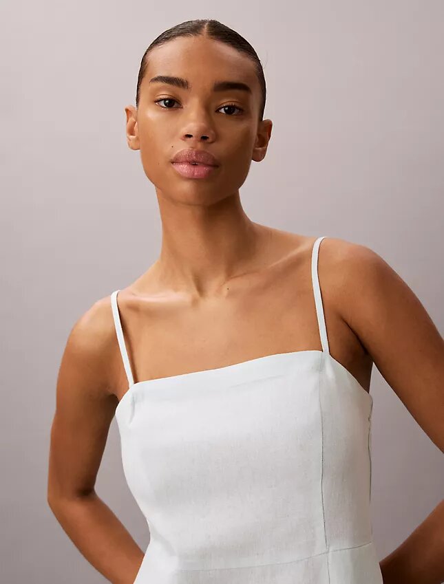 Rochie din amestec de in Rochie din amestec de in