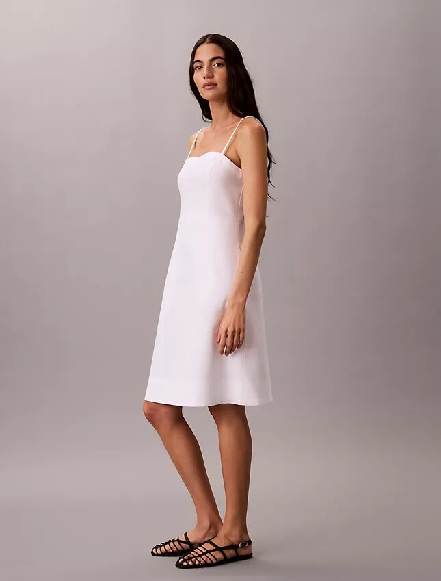 Rochie din amestec de in Rochie din amestec de in