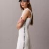 Rochie fără mâneci din French Terry cu fermoar de 1/4 Rochie fără mâneci din French Terry cu fermoar de 1/4