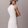 Rochie fără mâneci din French Terry cu fermoar de 1/4 Rochie fără mâneci din French Terry cu fermoar de 1/4