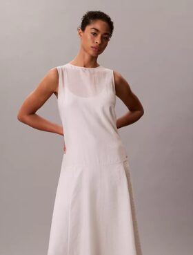 Rochie maxi din voal