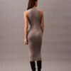 Rochie midi cu lurex Rochie midi cu lurex
