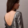 Rochie midi cu paiete Rochie midi cu paiete
