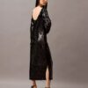 Rochie midi cu paiete Rochie midi cu paiete