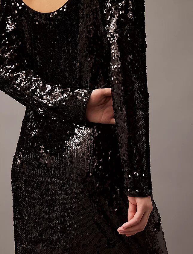 Rochie midi cu paiete Rochie midi cu paiete