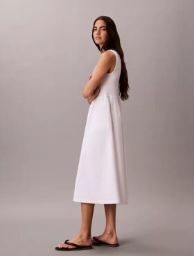 Rochie midi cu volane
