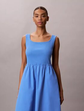 Rochie midi cu volane