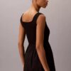 Rochie midi cu volane Rochie midi cu volane