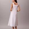 Rochie midi cu volane Rochie midi cu volane