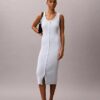 Rochie midi din bumbac fin Rochie midi din bumbac fin