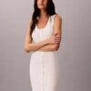 Rochie midi din bumbac fin Rochie midi din bumbac fin
