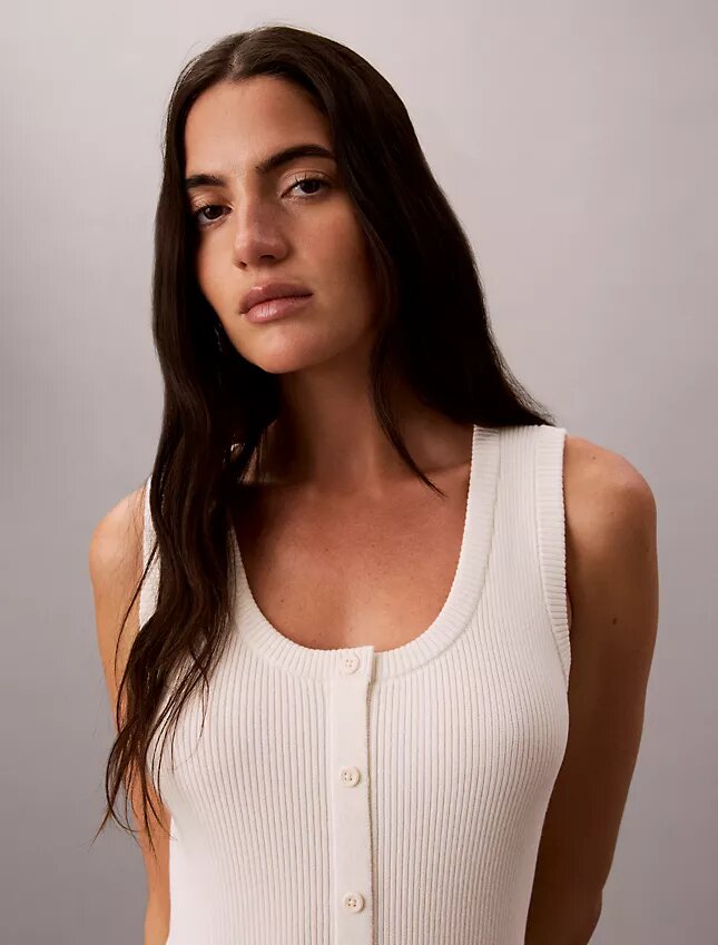 Rochie midi din bumbac fin Rochie midi din bumbac fin