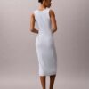 Rochie midi din bumbac fin Rochie midi din bumbac fin