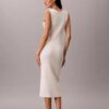 Rochie midi din bumbac fin Rochie midi din bumbac fin