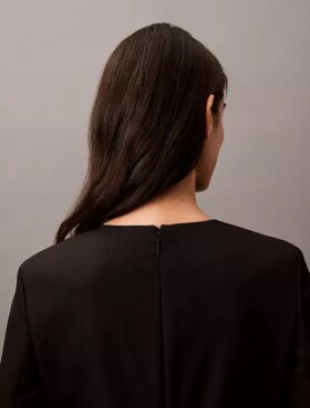 Rochie midi din crep