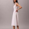 Rochie midi din poplin de bumbac Rochie midi din poplin de bumbac