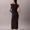 Rochie midi din tricot fără mâneci Rochie midi din tricot fără mâneci