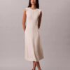 Rochie midi din tricot moale Rochie midi din tricot moale