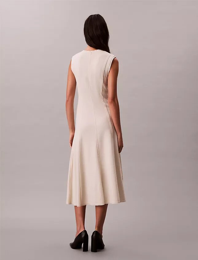 Rochie midi din tricot moale Rochie midi din tricot moale