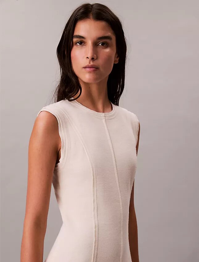 Rochie midi din tricot moale Rochie midi din tricot moale