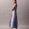 Rochie midi din twill de viscoză imprimat Rochie midi din twill de viscoză imprimat