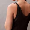 Rochie midi din viscoză cu nervuri Rochie midi din viscoză cu nervuri