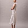 Rochie midi dreptă cu imprimeu