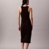 Rochie midi fără mâneci cu logo Calvin Klein Rochie midi fără mâneci cu logo Calvin Klein