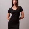 Rochie midi rafinată din bumbac Rochie midi rafinată din bumbac