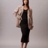 Rochie midi rafinată din bumbac Rochie midi rafinată din bumbac