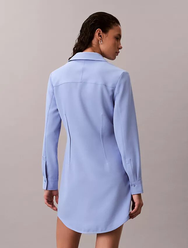 Rochie mini casual din țesătură de sârgă Rochie mini casual din țesătură de sârgă