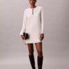 Rochie mini croită din crep Rochie mini croită din crep