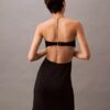 Rochie mini cu decupaje și gât halter Rochie mini cu decupaje și gât halter