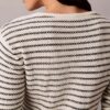 Rochie mini cu dungi și nervuri Rochie mini cu dungi și nervuri
