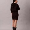 Rochie mini cu glugă Rochie mini cu glugă
