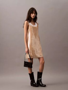 Rochie mini cu paiete